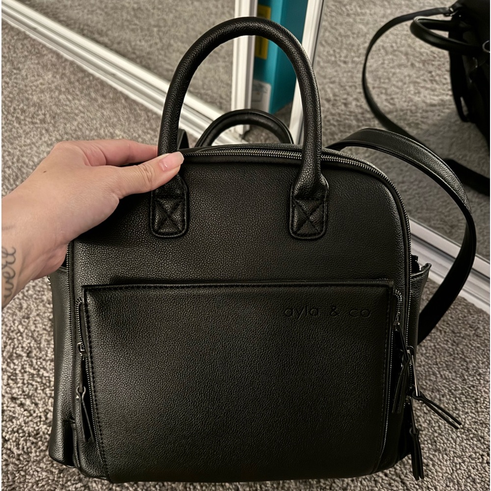 Ayla & Co Mini Diaper Bag Crossbody/Backpack